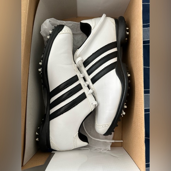 adidas Shoes - Adidas Ladies Driver May S Golf Shoes Size 8 M White Black